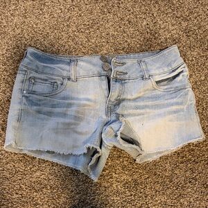 Refuge Light Blue Jean Shorts